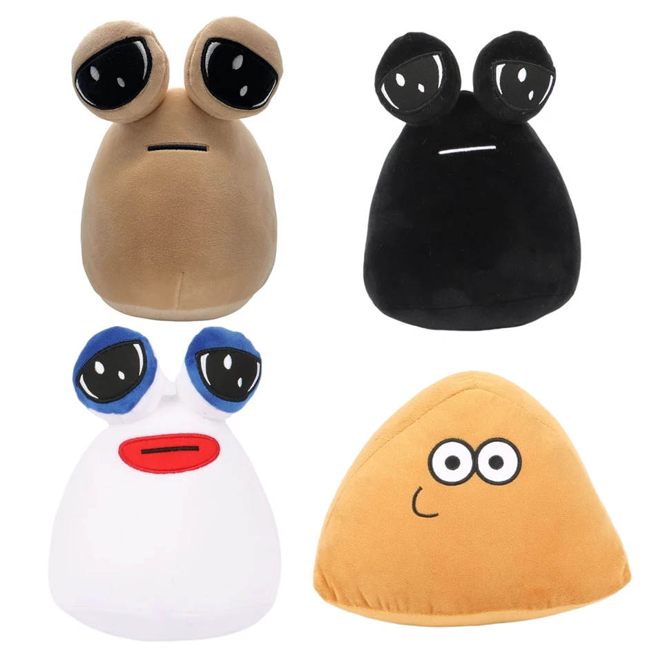 Anime Game The Maw My Pet Alien Pou 22Cm Kawaii Cartoon Plush Toys Children Birthday Xmas Gifts