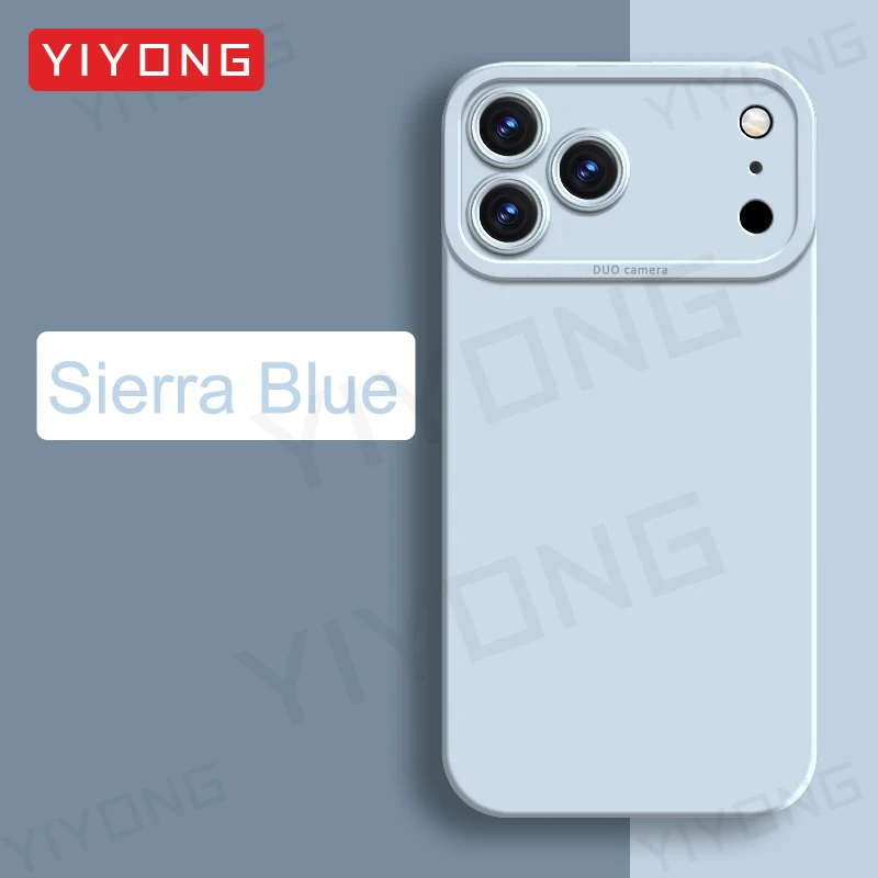 YIYONG Original Soft Liquid Silicone Phone Cover