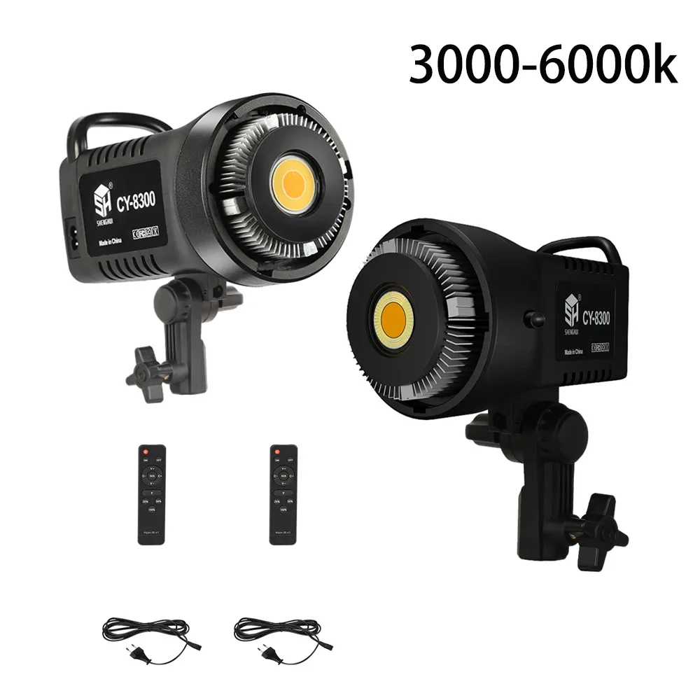 2-Pack 100W Photography Light Kit Led Video Studio Daylight-Balanced Lamp Portrait Flash Studio Accessori 3000-6000K 3 Colori