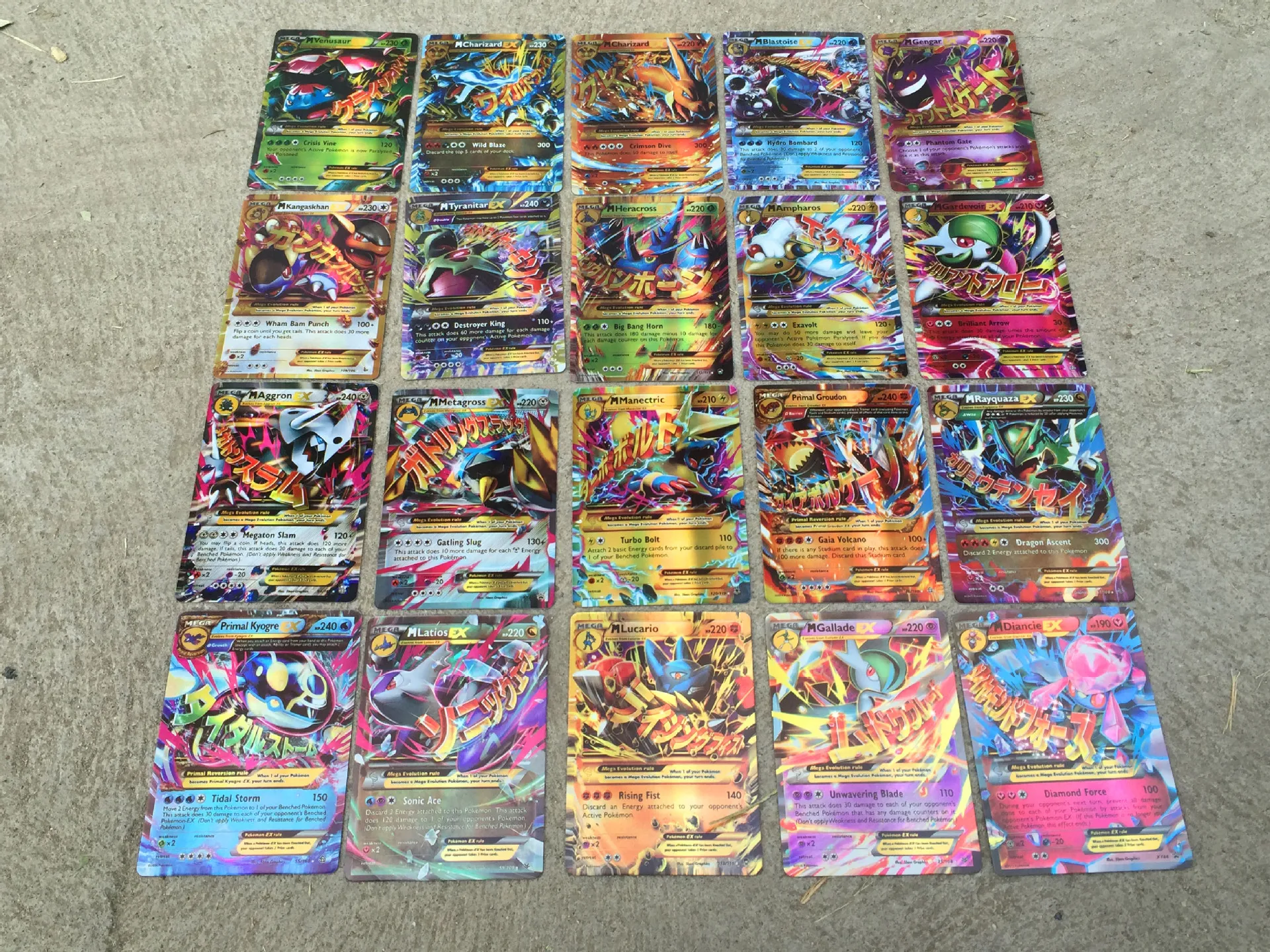 Mount Bank Heup Draad 100Pcs Pokemon Card Mega Flash Card Ex Game Collection Kaarten Geschenken  Voor Kinderen|Speelkaarten verzameling| - AliExpress