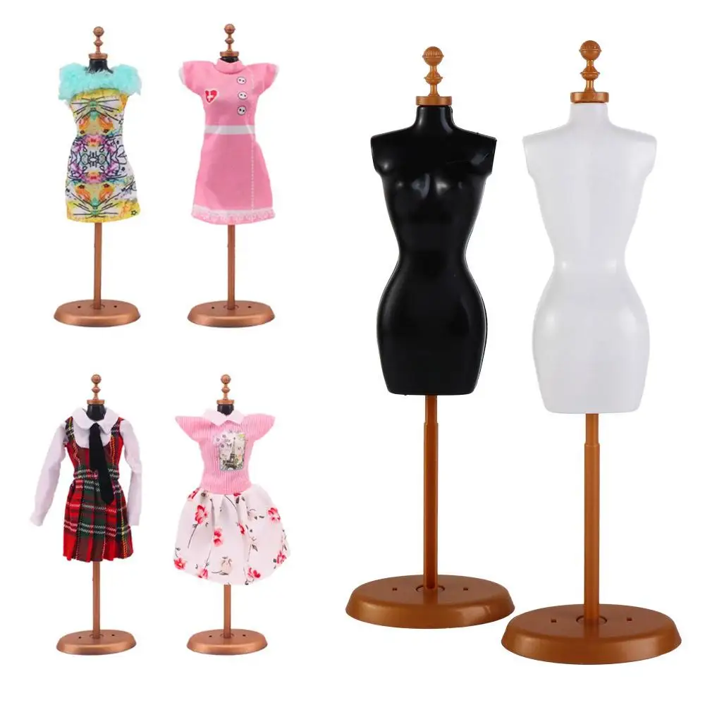 Tool Toys Dress For 1/6 Accessori Per Bambole Mini House Mannequin Model Stand Hangers Doll Dress Support Display Nice New Holder