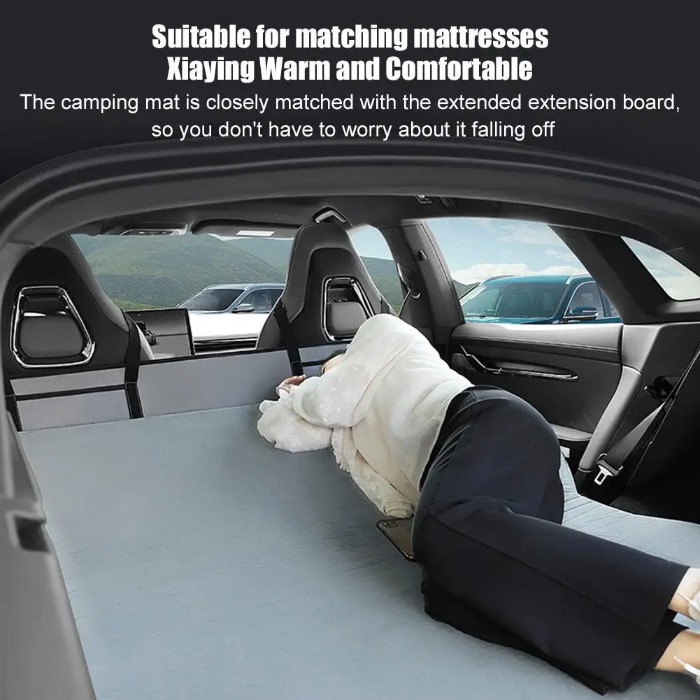 Back Seat Extender Back Seat Extender Car Seat Cover Camping Air Mattress Hammock Travel Bed Non Inflatable Car Extra Long Mattress For SUV Truck