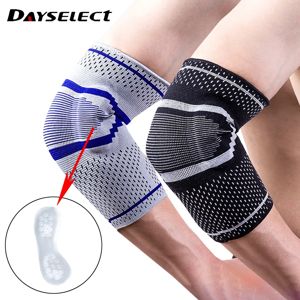 1Pcs Sports Elbow Brace for Weightlifting Compression Support Arm