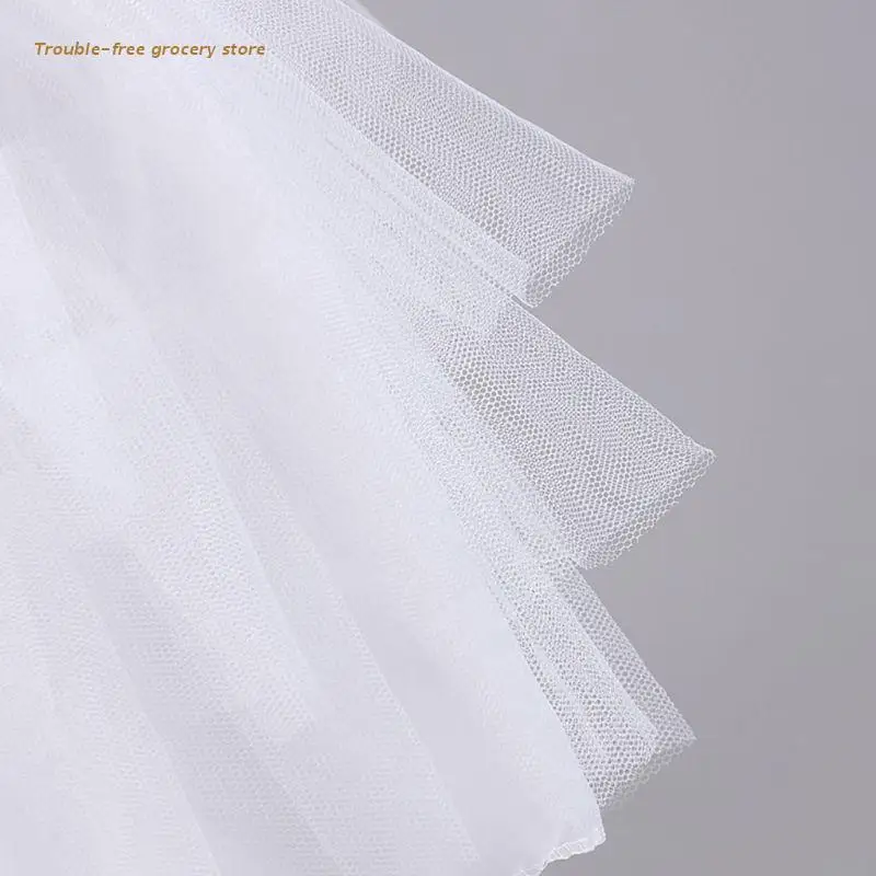 Cosplay Maid Wear Lolita Pettiskirt Short No Hoops Petticoat Girls Ballet Mesh Yarn Skirt Petticoats petticoat skirt petticoat underskirt lolita petticoat tulle tutu skirt