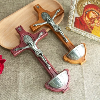 Catholic Wood Cross Decor 1