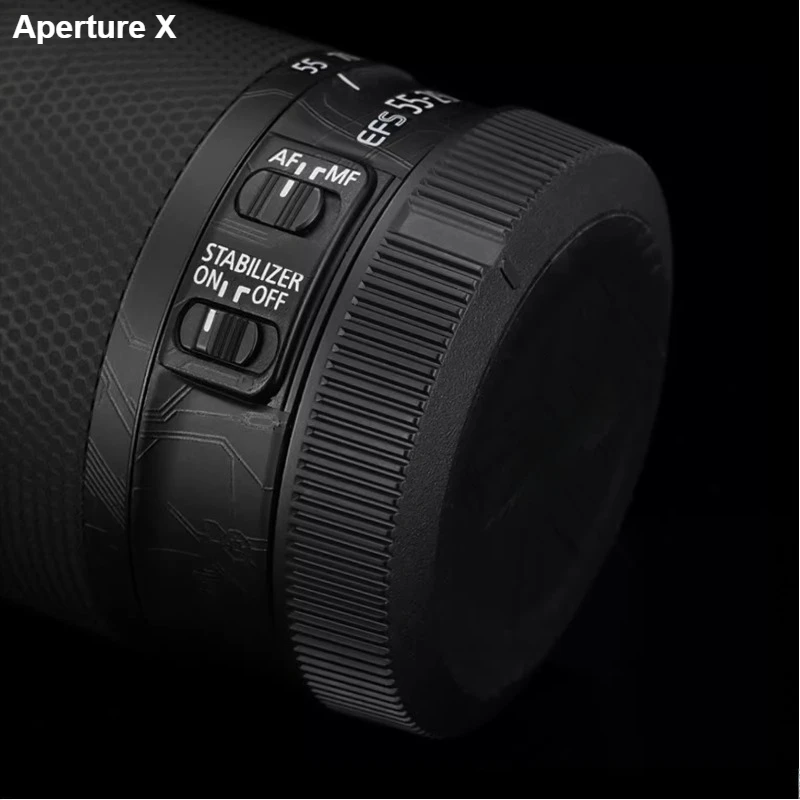 캐논 EF-S 55-250mm F4-5.6 IS STM 렌즈용 데칼 스킨 캐논 55-250 F4-5.6 렌즈 스티커 EFS55250 랩 커버