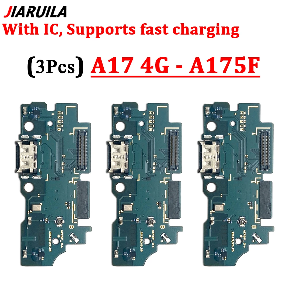 Enhanced Charging Port Board with Fast Charge USB Dock Connection - 3 Pack