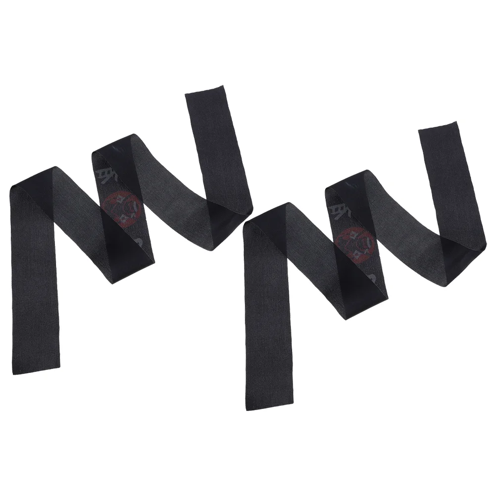 

2 Pcs Accessories Scarf Ninja Print Headband Man Polyester Chef Accessory Japanese for Women