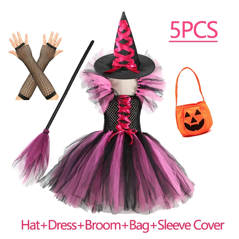 Girls Witch Costume 6