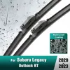 Silicone & rubber  Front Wiper Blades Set For Subaru Legacy Outback BT 2020 - 2023 Windshield Windscreen Window Brush 26"+18" 1