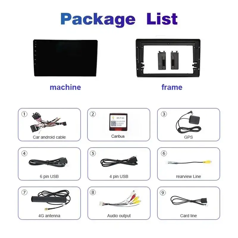 Android 14 Car Radio Multimedia Video Player GPS stereo CarPlay 4G Head Unit For Fiat Bravo 198 2 II 2007-2014 2K QLED car multimedia player,car radio