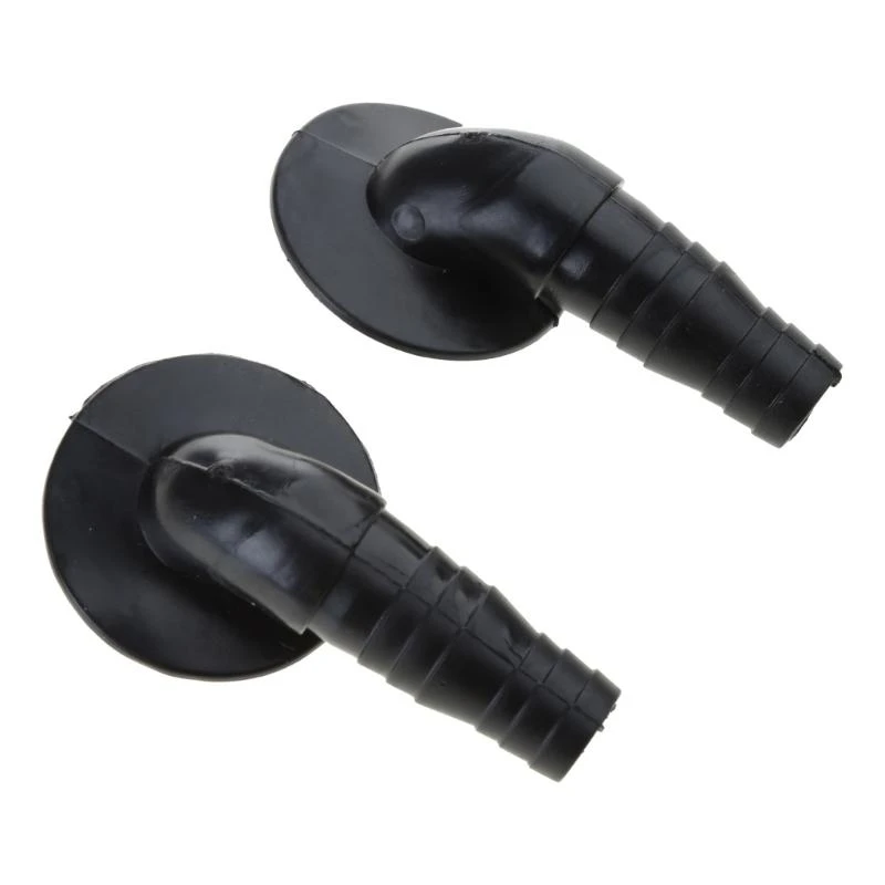 Air Conditioner Parts Air Conditioning Accessories Air Conditioner Connector M7DF 2pcs Air Conditioner Drain Outlet Connector Drain Pipe Elbow Tool Universal External Unit Spout Connector ACPipe Parts