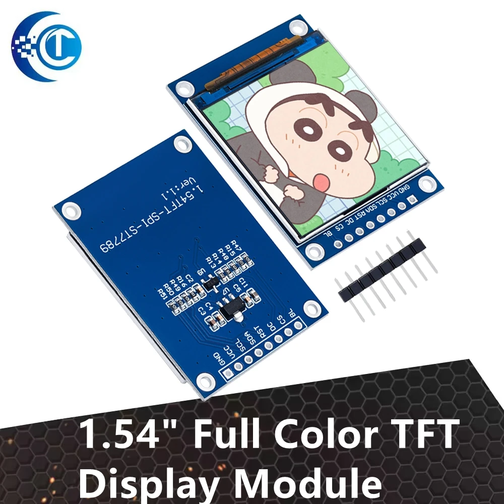 

1.54 Inch 1.54" Full Color TFT Display Module HD IPS LCD LED Screen 240x240 SPI Interface ST7789 For Arduino