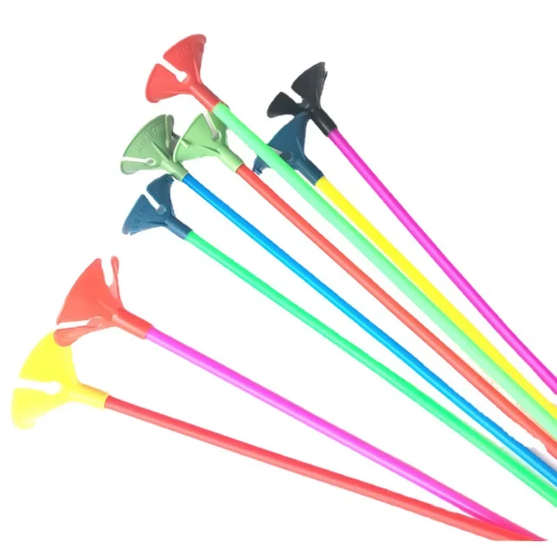 10Pcs Colorful Rabbit Balloon for Easter Themed Party Decorations Kids Handheld Cartoon Latex Bunny Balloons