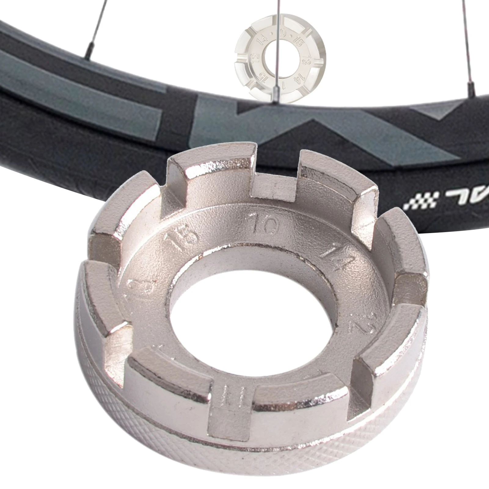 100 Satisfaction Guaranteed Cycle Spoke Nipple Key Bicycle Wheel Rim 8