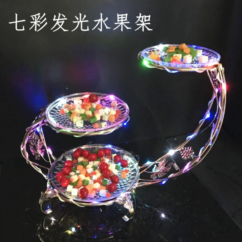 

Colorful Luminous Fruit Rack