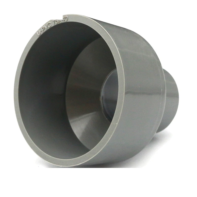 PVC Transdirect 20 25 32 40 50 63 75 90 110 Reducer Size Connector Convert Gray