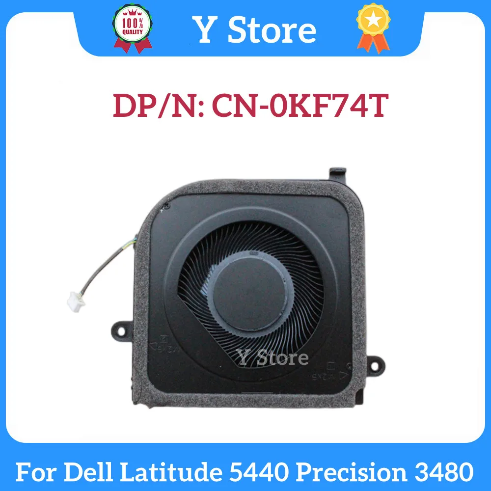 

Вентилятор для охлаждения ЦП ноутбука Y Store, 5 в постоянного тока, 5440 А, 4 контакта, для Dell Latitude 3480 Precision 0KF74T KF74T, вентилятор