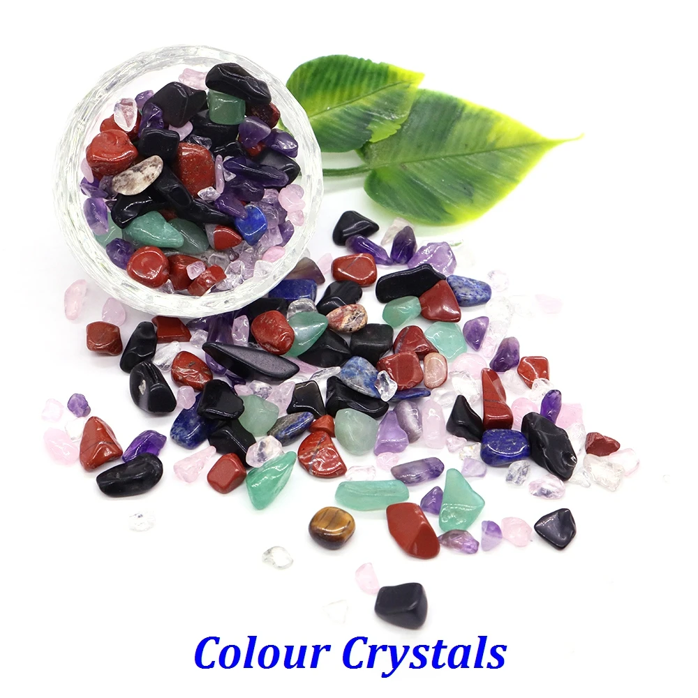 Natural Stone Crystal Chips for Reiki Healing and Aquarium Decoration