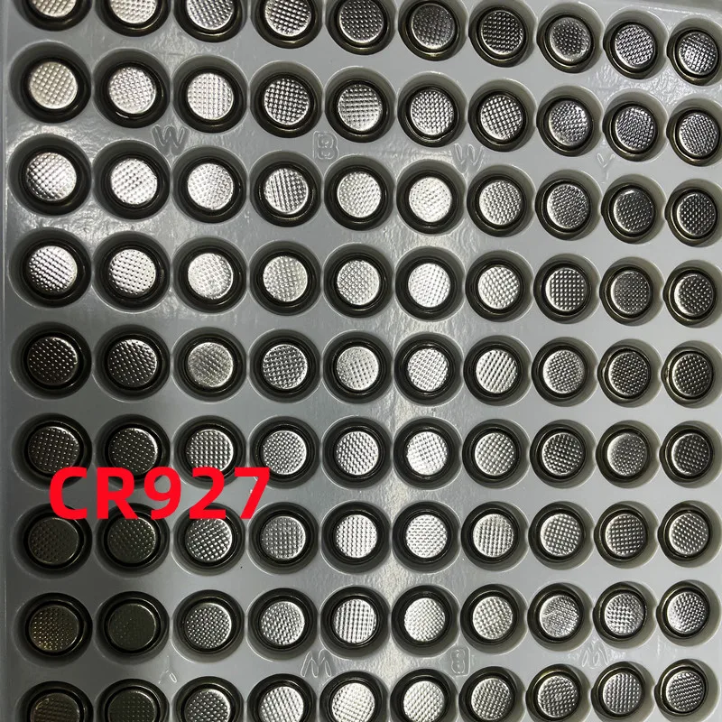 Button Lithium Battery 200pcs/lot CR927 Battery 3V Button Lithium Battery Electronic Quartz Watch Toy Remote Control Pose Eye Protection Pen