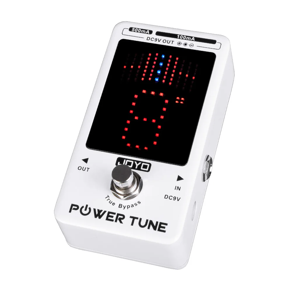 JOYO JF-18R POWER TUNE Guitar Tuner Pedal Guitar Power Supply and