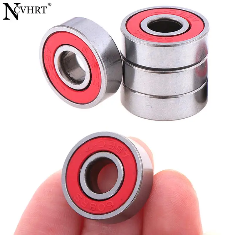 5Pcs Professional ABEC 7 608RS Skate Scooter Skateboard Wheels Spare Bearings Ball Roller Highest Precision Shafts 22x8x7mm ball bearings metal shielded ball bearings linear bearing spherical bearings hybrid ceramic bearing oil bearing bearing needle roller