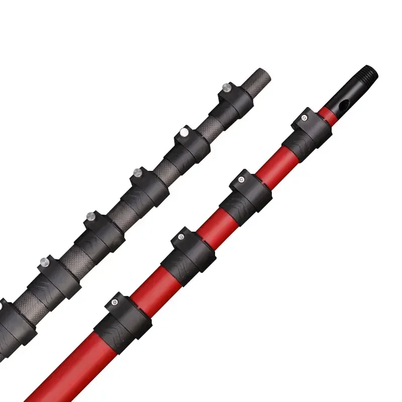 Factory outlet removable Carbon boats adjustable windsurfing mast pole 6.0M collapsible carbon fiber poles