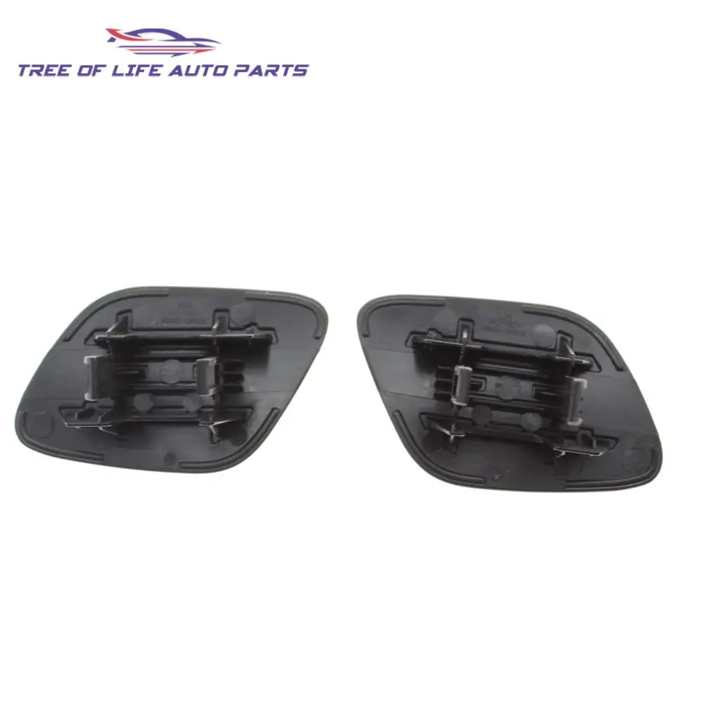 Headlight Spray Cylinder Cap Set Headlight Washer Nozzle Cover Set