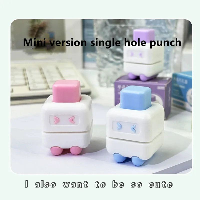 5mm Office Hole Punch Single Manual Ring Hole Puncher Mini Loose-leaf Book Paper DIY Manual Circle Binding Hole Craft Punches ﻿ - 3