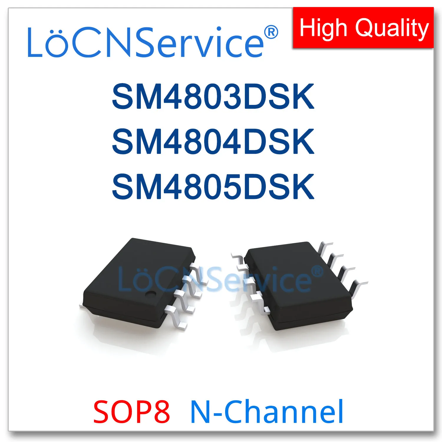 

LoCNService 50 шт. 500 шт. SOP8 SM4803DSK SM4804DSK SM4805DSK N-CHANNEL высокое качество