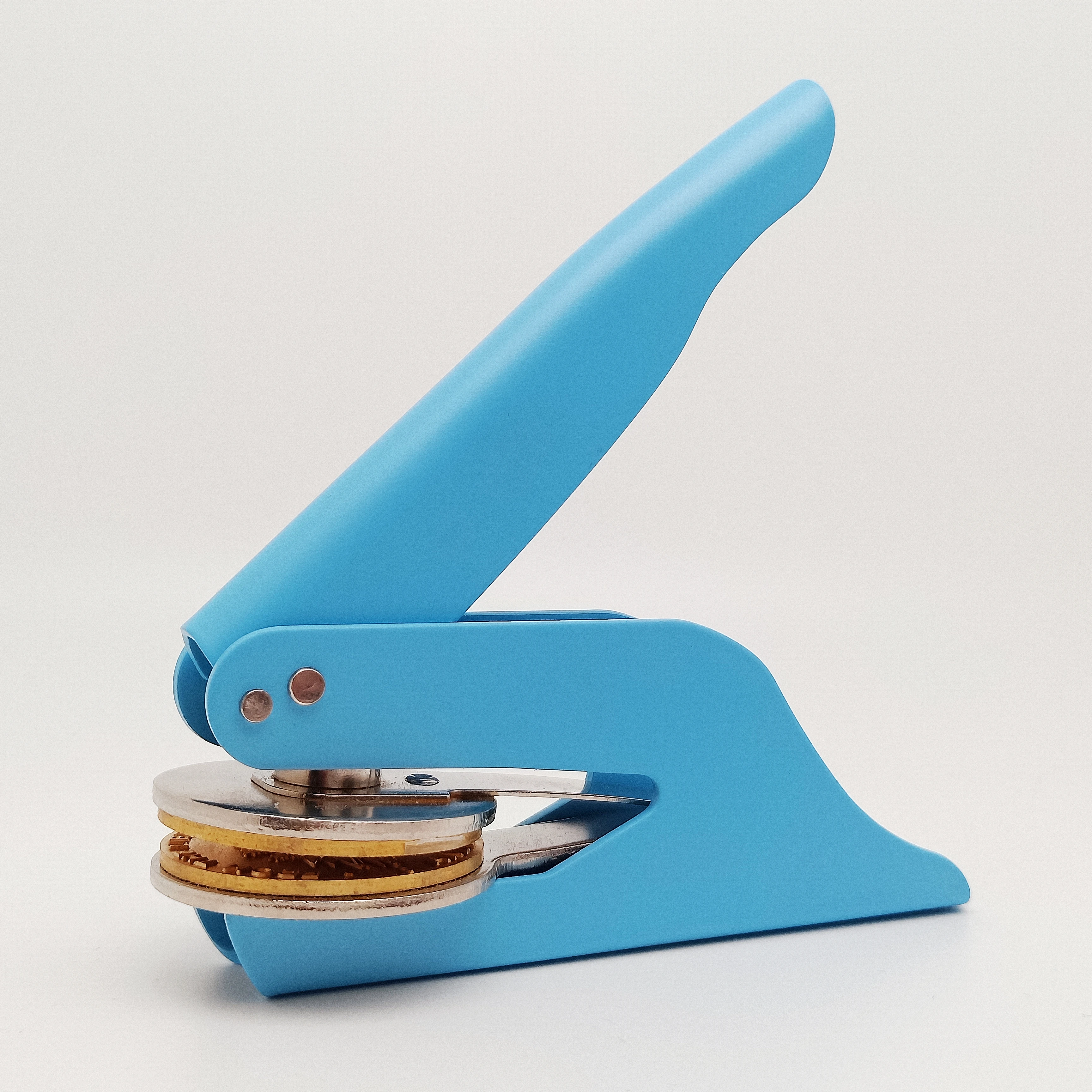 Blue handle