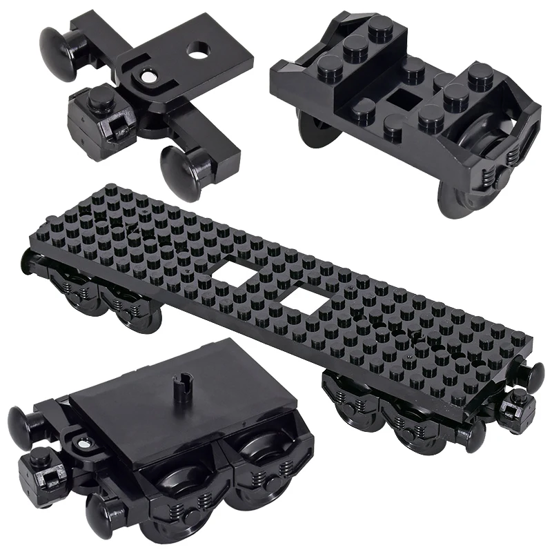 Creative Train Base Building Blocks Set - DIY Toys