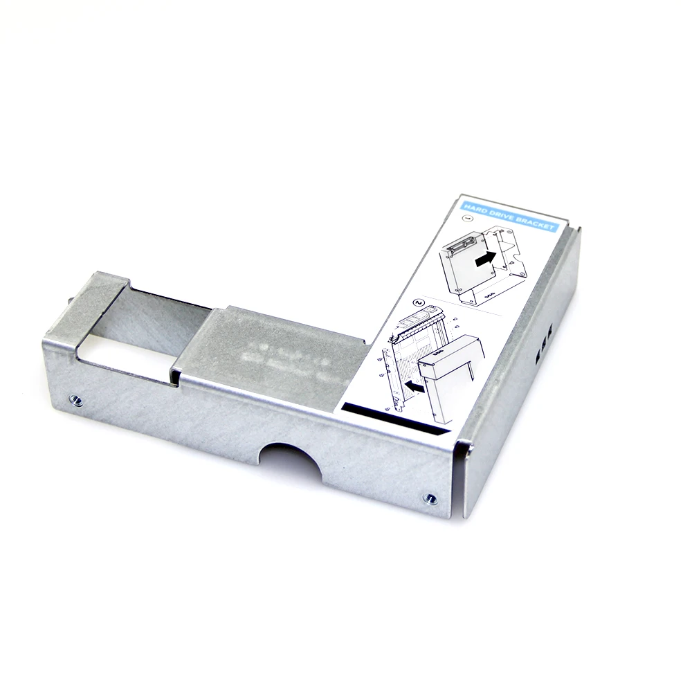 HDD Adapter Converter 09W8C4 9W8C4 2.5" To 3.5" Y004G For F238F KG1CH R710 R720 R730 Server Hard Drive Tray Caddy SSD Bracket