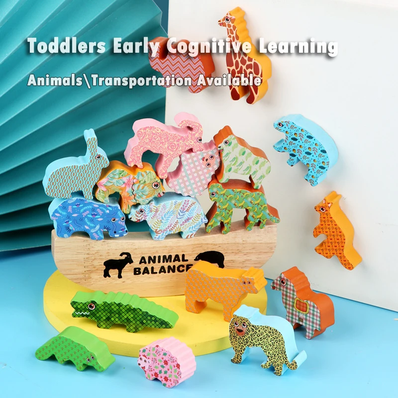 Animal Balance Stacking Toy