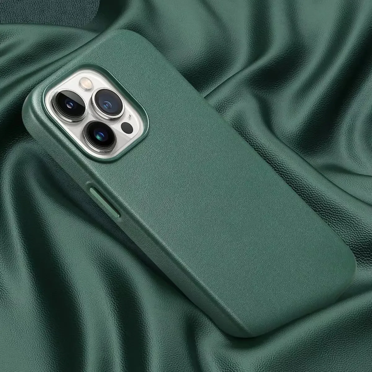 Official for Magsafe Leather Case for IPhone 16 15 14 13 12 Pro Max 17 Pro Magnetic Protective Cover Anti-drop Case