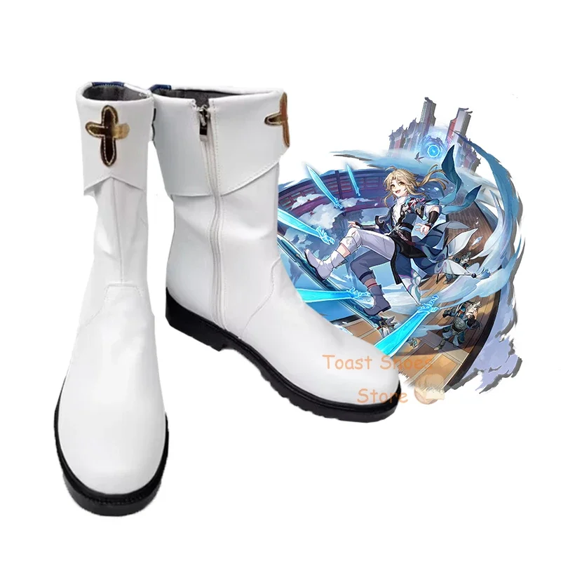 

Honkai Star Rail Yanqing Cosplay Shoes Comic Anime Game Role Play for Con Party Halloween Cosplay Costume Prop Shoes