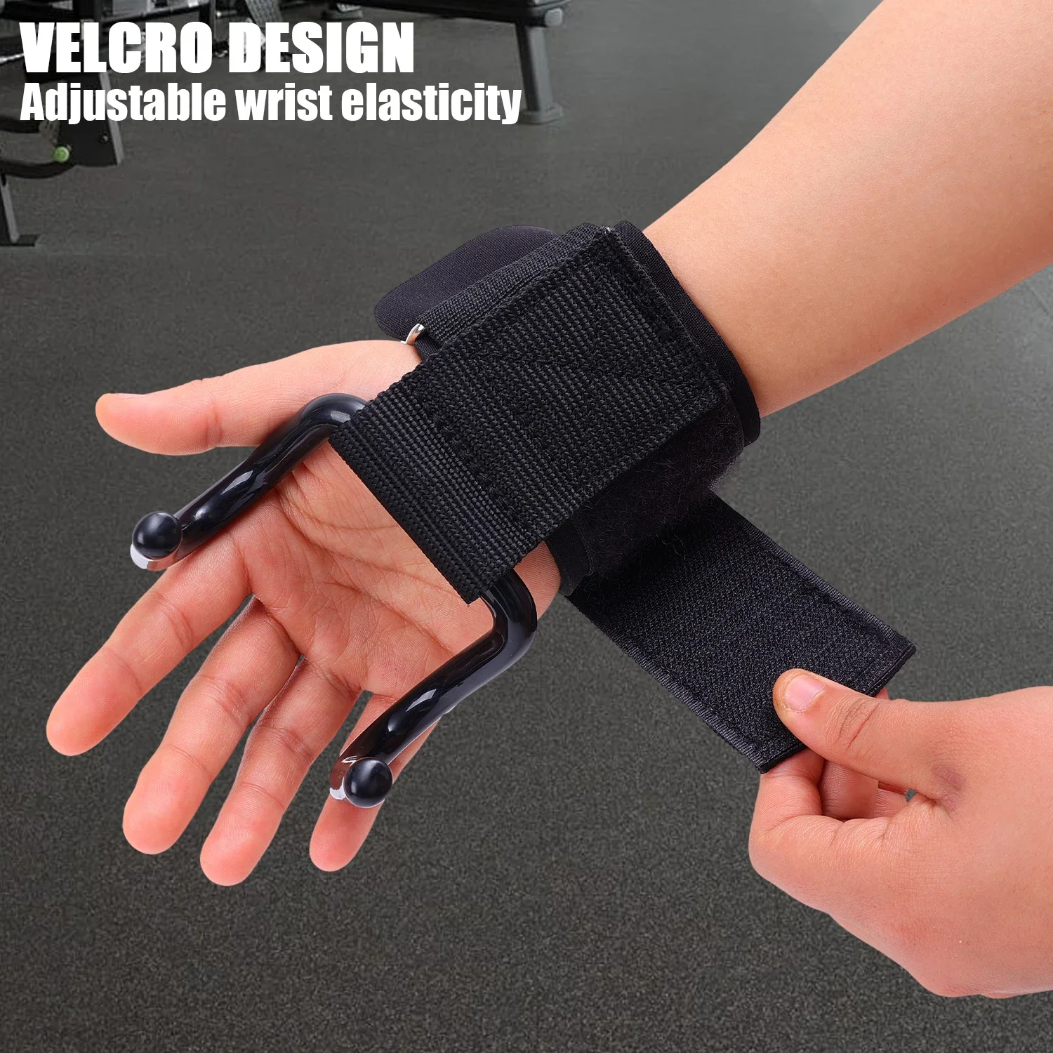 Pull Up Assist Hook Fitness Instrument Strength Assist Wrist Guard