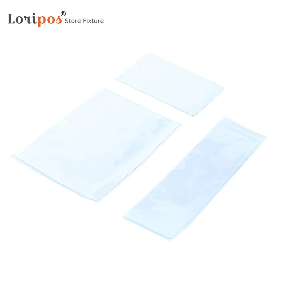 Sold Transparent Soft Rubber Thickened File Punched Poster Pockets Turnover Box Label Holder Sleeve Bulletin Board Document