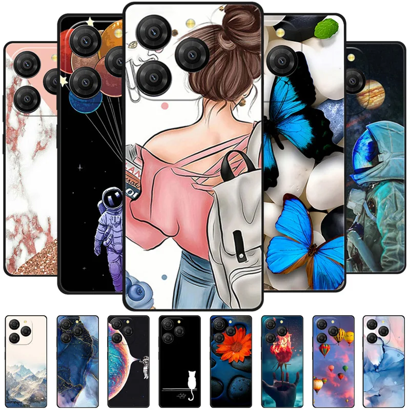 Luxury Painted Animal Silicone Protective Shell Case - Cute and Popular Design