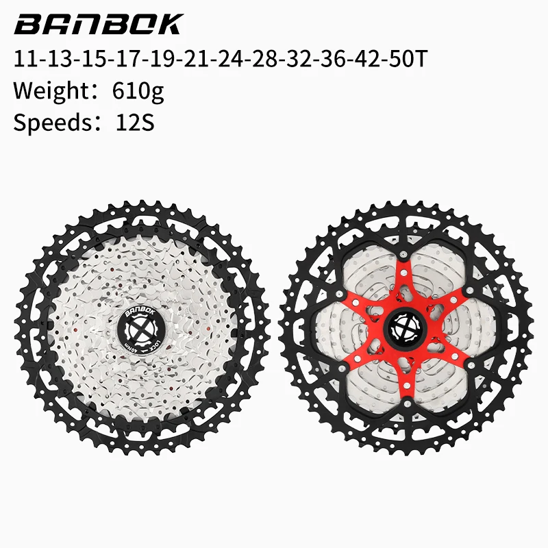 Banbok-Shimano Sram用フリーホイールスプロケット,マウンテンバイク,8