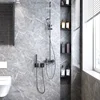 Modern Adhesive Wallpaper Roll with 10 Meters Waterproof Mould Proof Stickers Bathrooms Kitchen Renovation Marble Tile Sticker 6