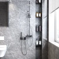 Wallpaper Roll with 10 Meters Waterproof Mould Proof Stickers Bathrooms Kitchen Renovation Marble Self-adhesive Home Decor 1