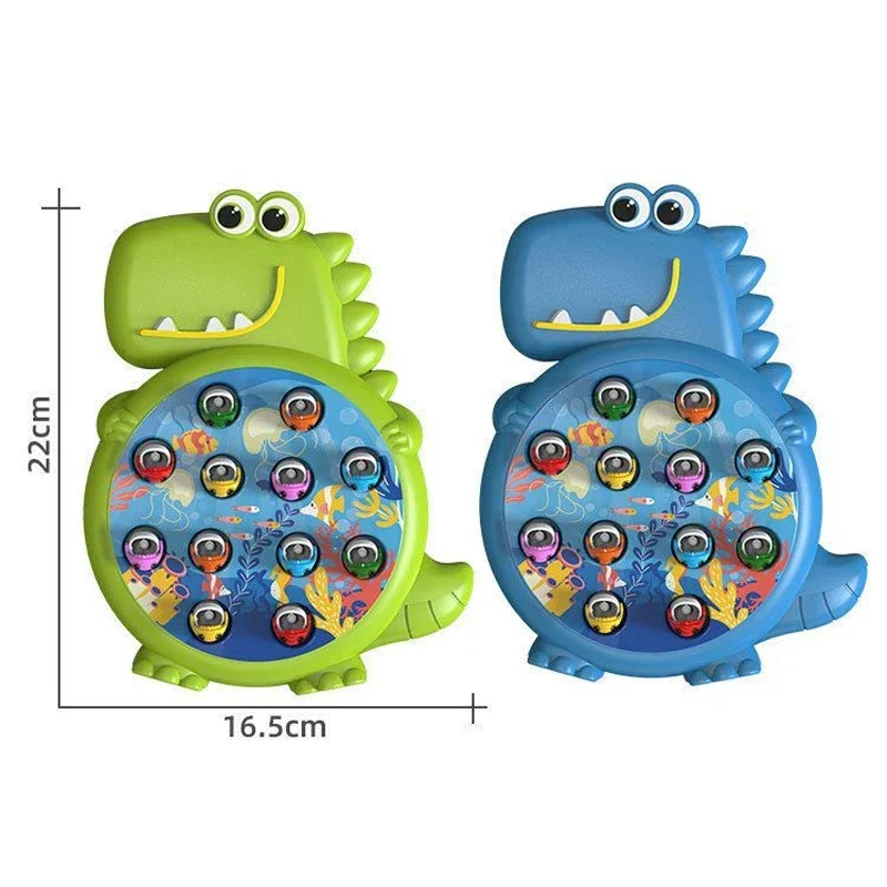Children Magnetic Fishing Toy Dinosaur Magnetic Fishing Rod Game for Baby Fishing Early Educational Toys for Kids Birthday Gifts 6