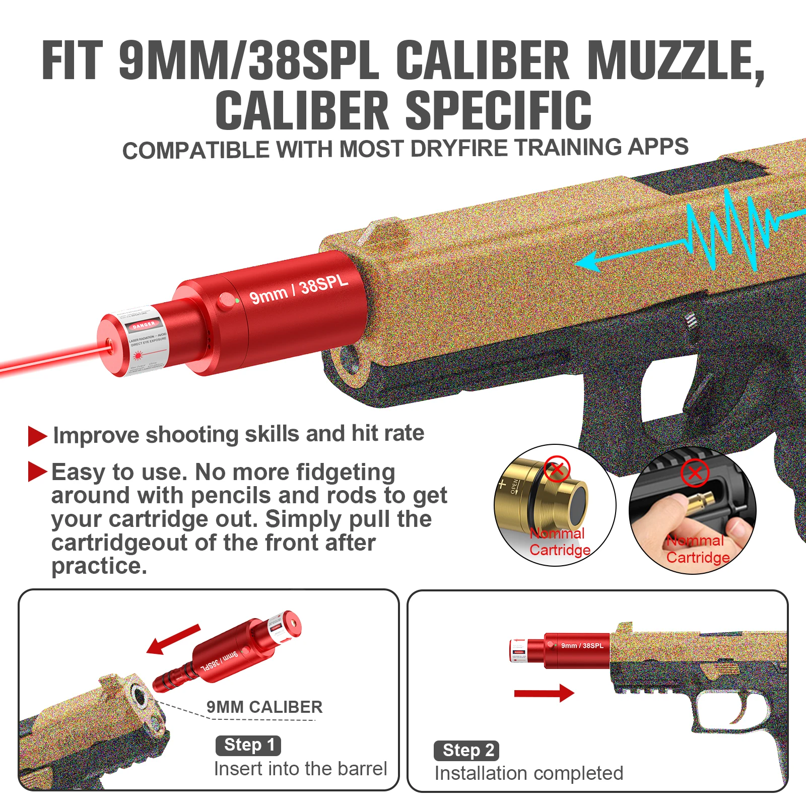  slider image of 9MM/38SPL dual-purpose magnetic laser