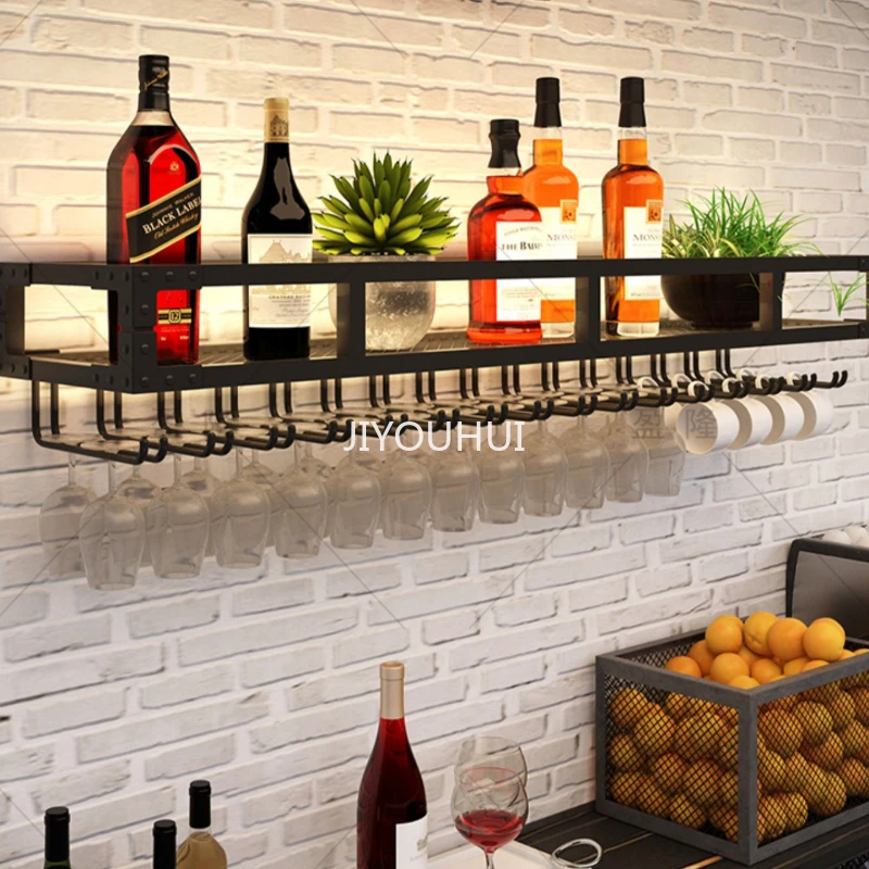 

Small Home Bar Cabinet Kitchen Display Industrial Modern Wine Cabinet Living Room Hanging Armario Para Vinos Hotel Furniture