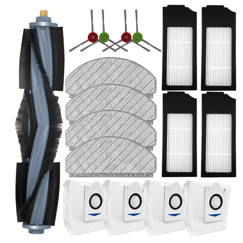 

Запасные части для робота-подметания Cobos, аксессуары X1 T10PLUS, щетка для скручивания краев, очистка тряпкой, фильтра, пылесборника