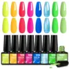 6PCS Gel Nail Polish Set Mixed Color Nail Gel Kits For DIY Nail Vernis Semi Permanent UV Lamp Nail Varnish Set Supplies 1