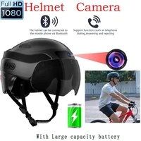 1080p Full HD Smart Helmet Camera Scooter Bluetooth Calling Play Built-in Cam High Quality Outdoor Sport For Motorcycle Or Bike 1