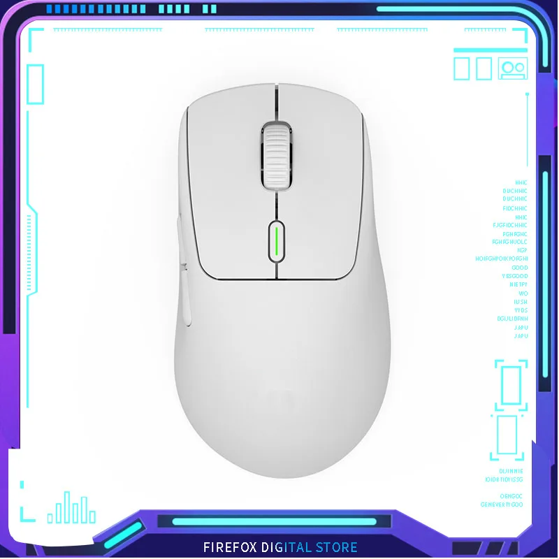 

WAIZOWL OGM Pro E-sports Mouse Three-mode Rechargeable PAW3395 Lightweight Design Ergonomic 2.4G Wired/Wireless Gamer Mouse Gift