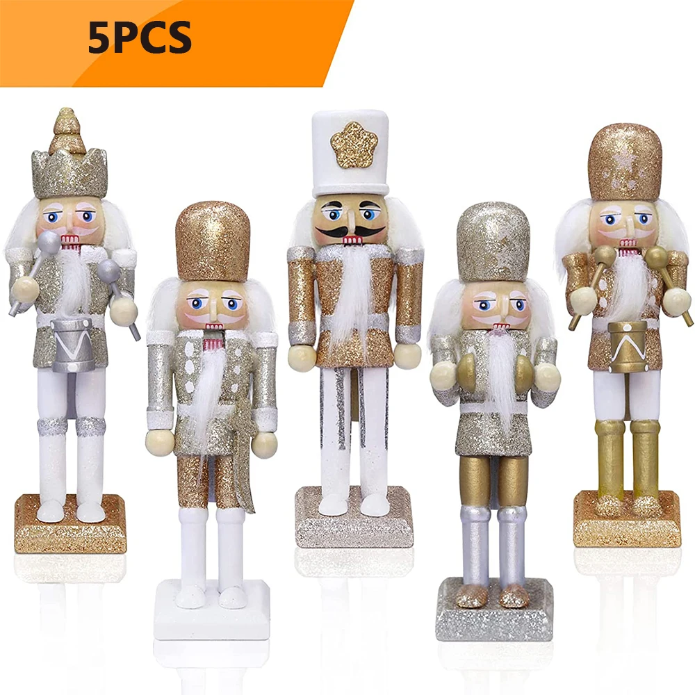 Gift Boutique Chistmas Nutcacke Figuines Set Of 3 6-Inch